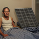 Illustration for article titled Hungover Energy Secretary Wakes Up Next To Solar Panel